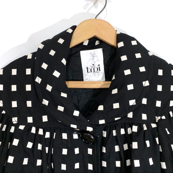 Tibi Cropped Polka Dot Jacket - Picture 5 of 8